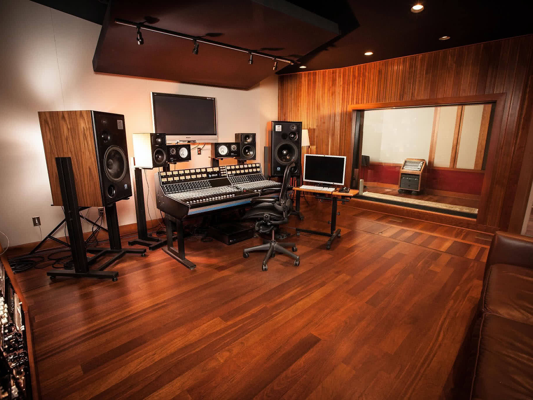 Studio E control room