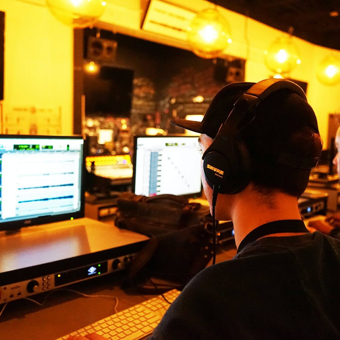 The Studio Engineering Program classroom at The Blackbird Academy