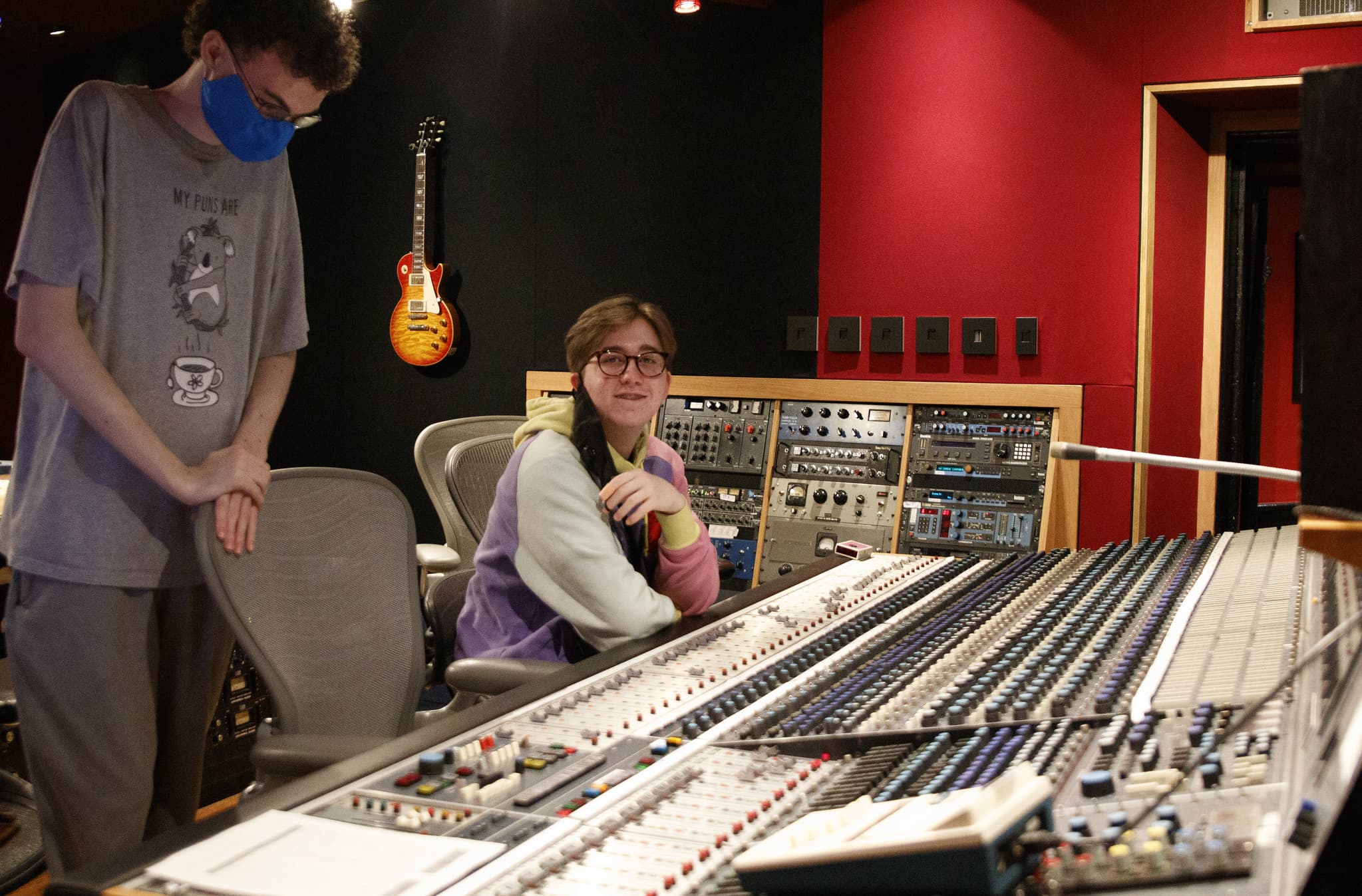 campers at the Neve 8078 console